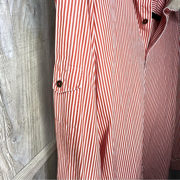 Michael Kors Striped Button Front Shirt - Picture 3 of 6